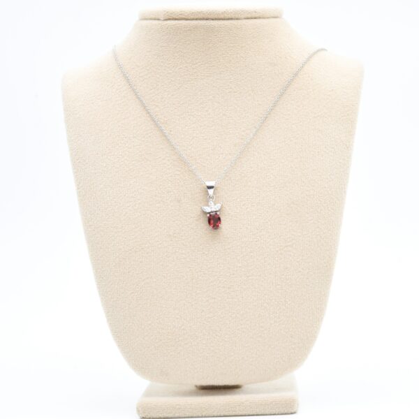 Garnet Sparkle Pendant