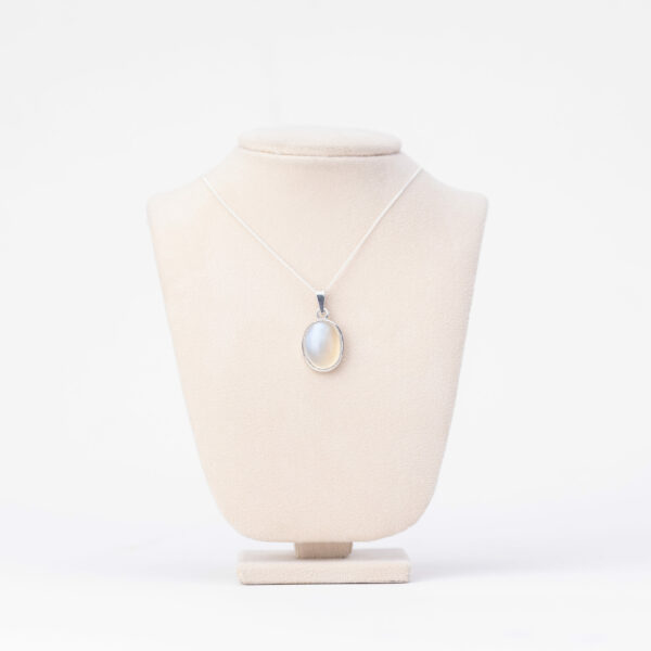 "Celestial Radiance" Moon Stone Pendant