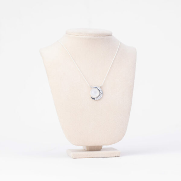 "Celestial Whisper" Moon stone Pendant
