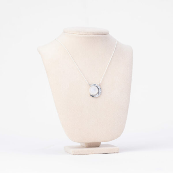 "Celestial Whisper" Moon stone Pendant - Image 2