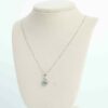 Amirah "Elsa" Mint Green Sapphire Necklace