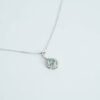 Amirah "Elsa" Mint Green Sapphire Necklace - Image 2