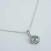Amirah "Elsa" Mint Green Sapphire Necklace - Image 5
