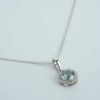 Amirah "Elsa" Mint Green Sapphire Necklace - Image 5