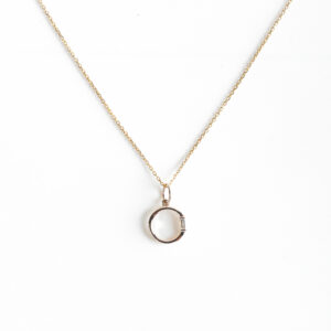"Amirah Baguette Diamond Pendant"