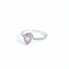 "Amirah Labyrinth" Pink Sapphire Ring - Image 2