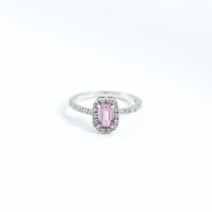 "Amirah Pink Joy" Pink Sapphire Ring