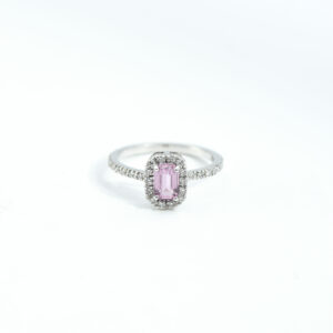 "Amirah Pink Joy" Pink Sapphire Ring
