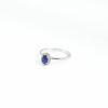 Blue Sapphire Serenade Diamond Ring - Image 2
