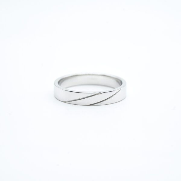 Parallel Grace Men's Ring