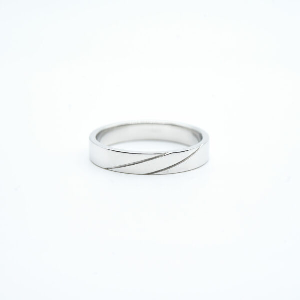 Parallel Grace Men's Ring