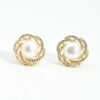 Floral Pearl Studs