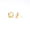 Golden Aurora Pearls Earstud