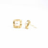 Golden Aurora Pearls Earstud