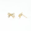 Golden Bows Earring