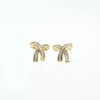 Golden Twinkle Bows Earring - Image 2