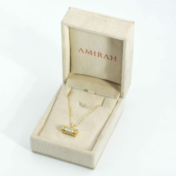 Golden Mini Bag Pendant - Image 3