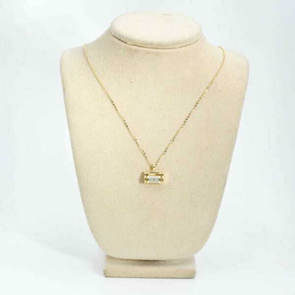 Golden Mini Bag Pendant