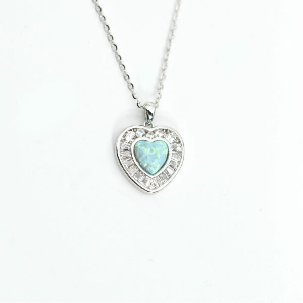 Opal Heartbeat Pendant - Image 2