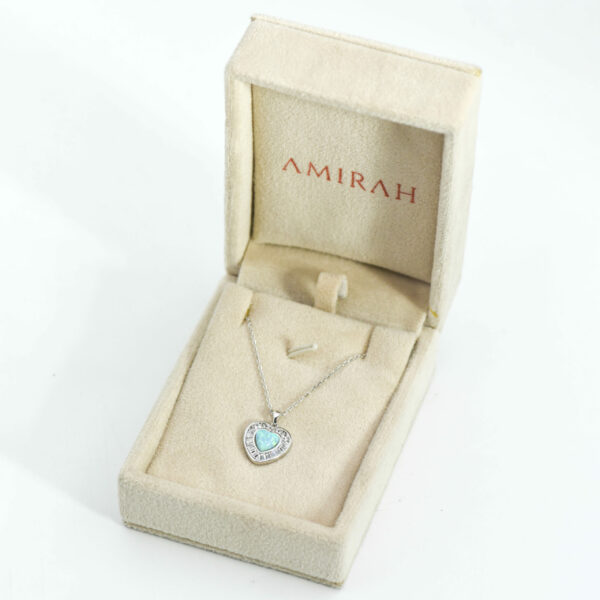 Opal Heartbeat Pendant - Image 3
