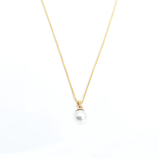 Classic Japanese Akoya Pearl Pendant - Image 2