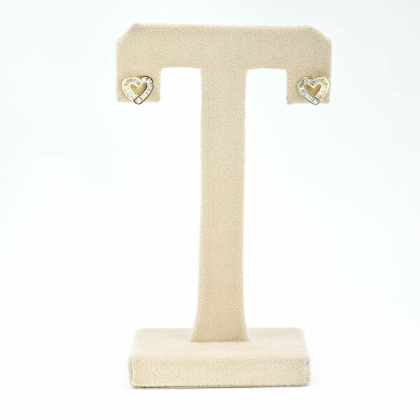 Sparkling Heart Earstud - Image 4