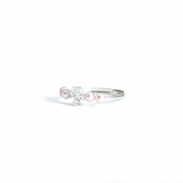 Pink Aroura Pearl Ring - Image 2