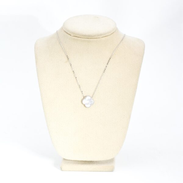Pearl Clover Charm Pendant