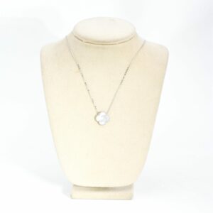 Pearl Clover Charm Pendant