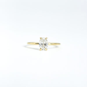 Twinkle Oval Diamond Pendant