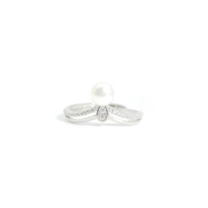 Pearl Charm Ring