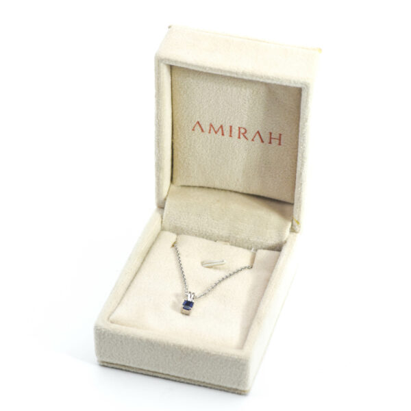 Royal Blue Sapphire Pendant - Image 3