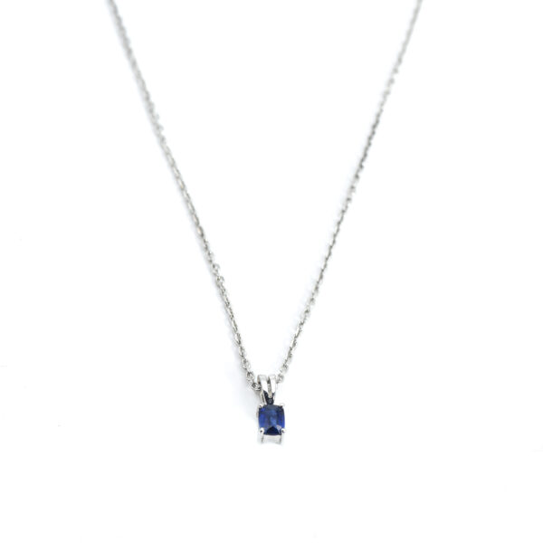 Royal Blue Sapphire Pendant - Image 2