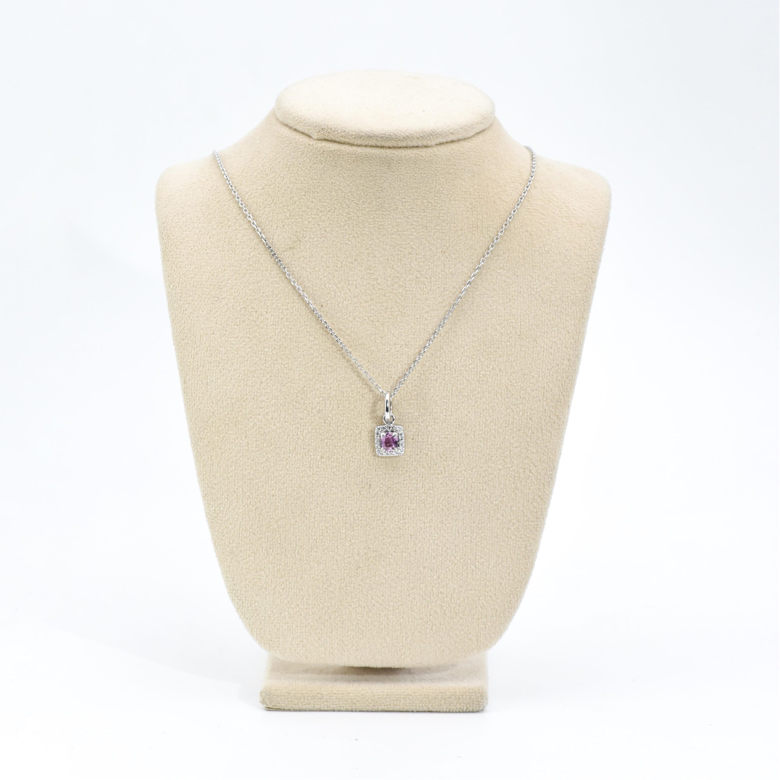 Pink Sapphire Pendant