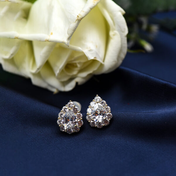 Golden Pear Dew Earring - Image 4