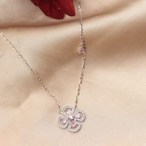 Blush Clover Pendant