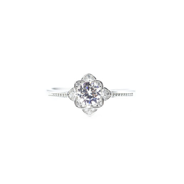 Crystal Bud Ring