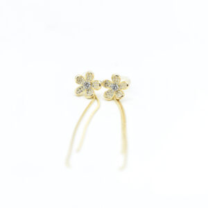Floral Dangle Earring