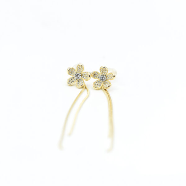Floral Dangle Earring