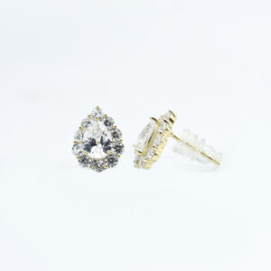 Golden Pear Dew Earring