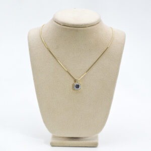 Golden FrostBite Sparkle Pendant
