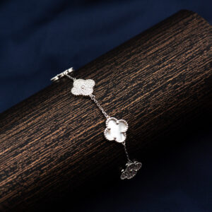 Radiant Pearl Charm Bracelet