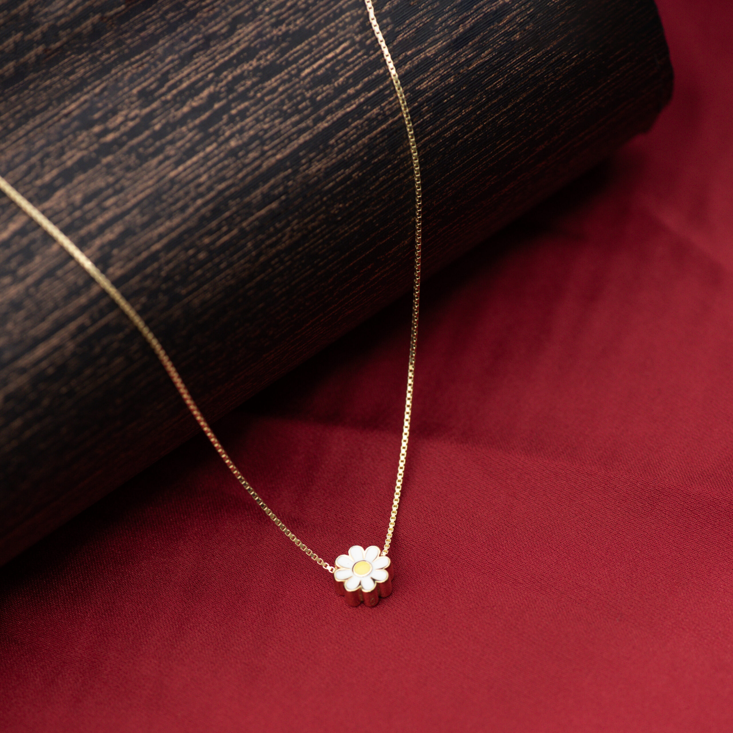 Pearl Petal Charm Pendant