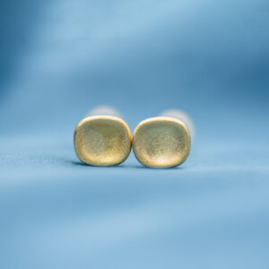 Golden Matte Royale Earring