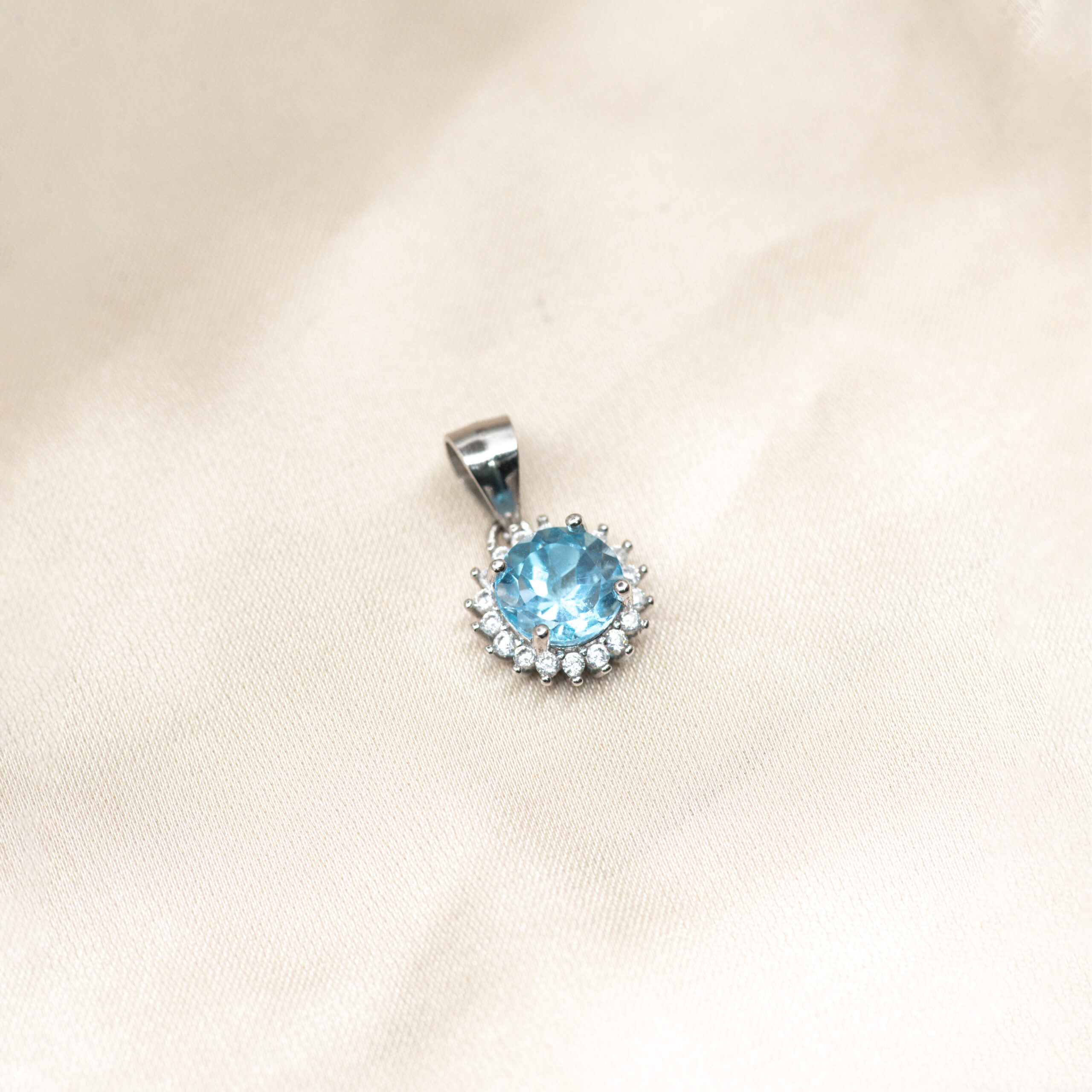 Swiss Sky Sparkle Pendant
