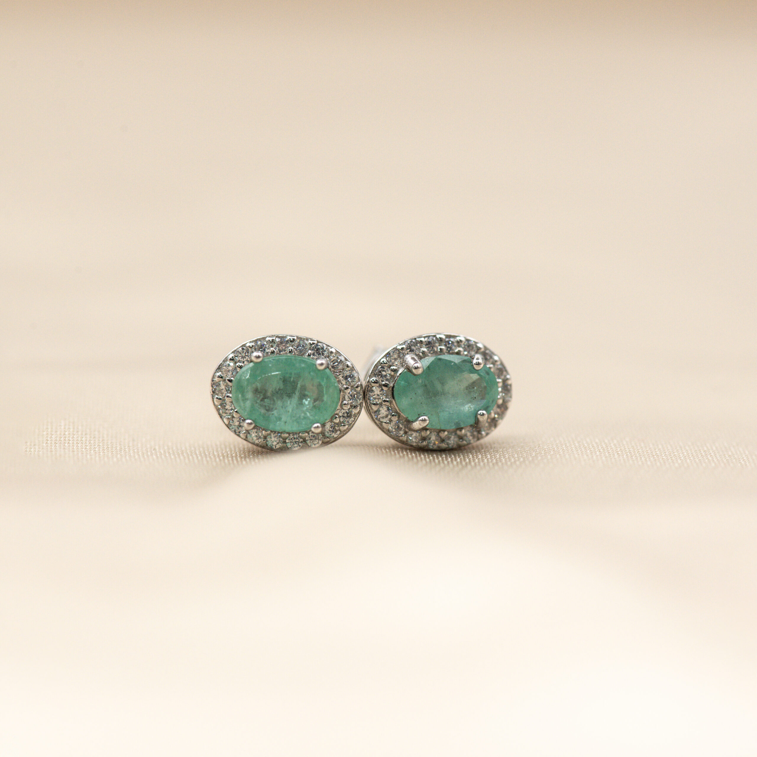 Emerald Mist Earrings