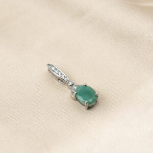 Emerald Aura Pendant