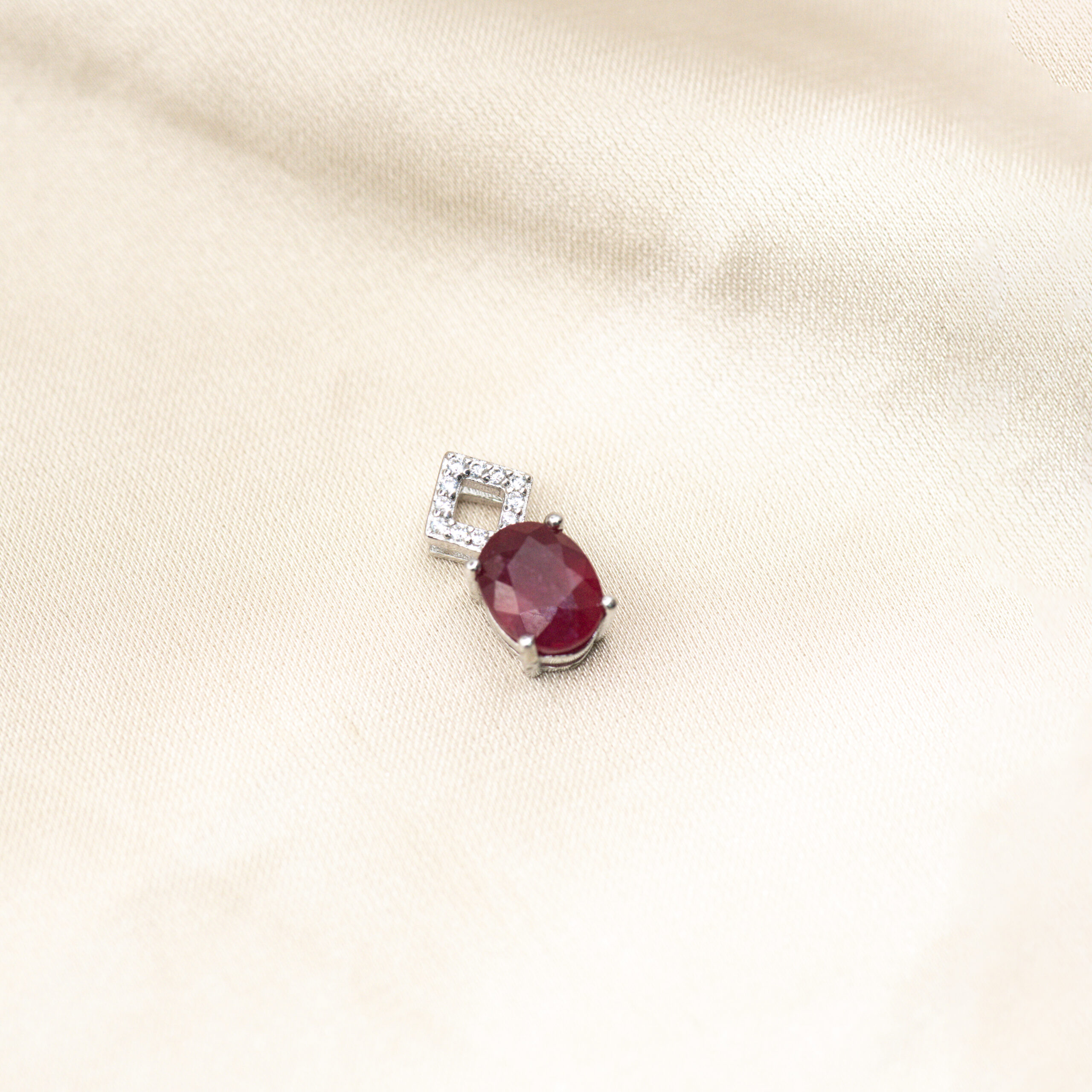 Ruby Majesty Sparkle Pendant