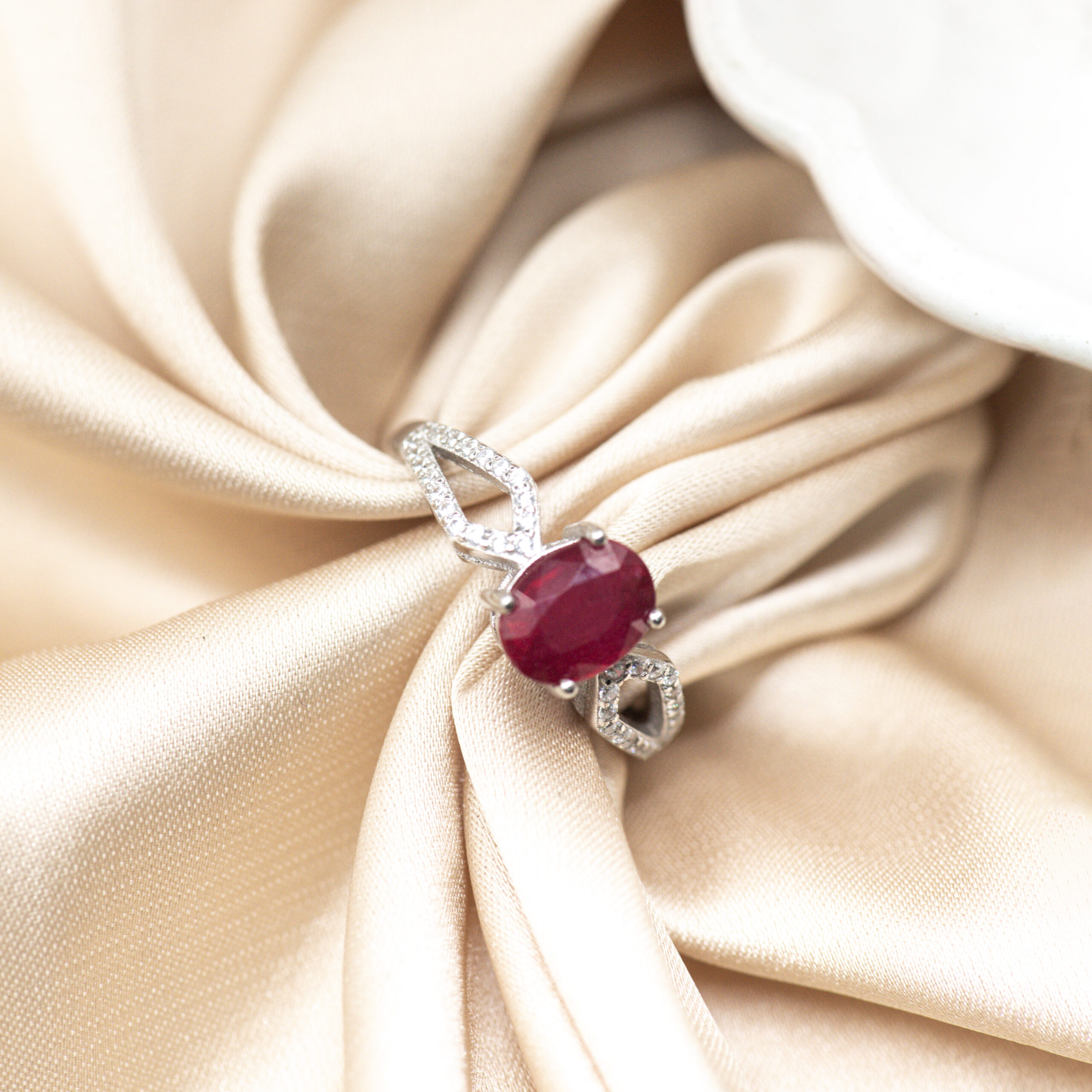 Ruby Majesty Sparkle Ring