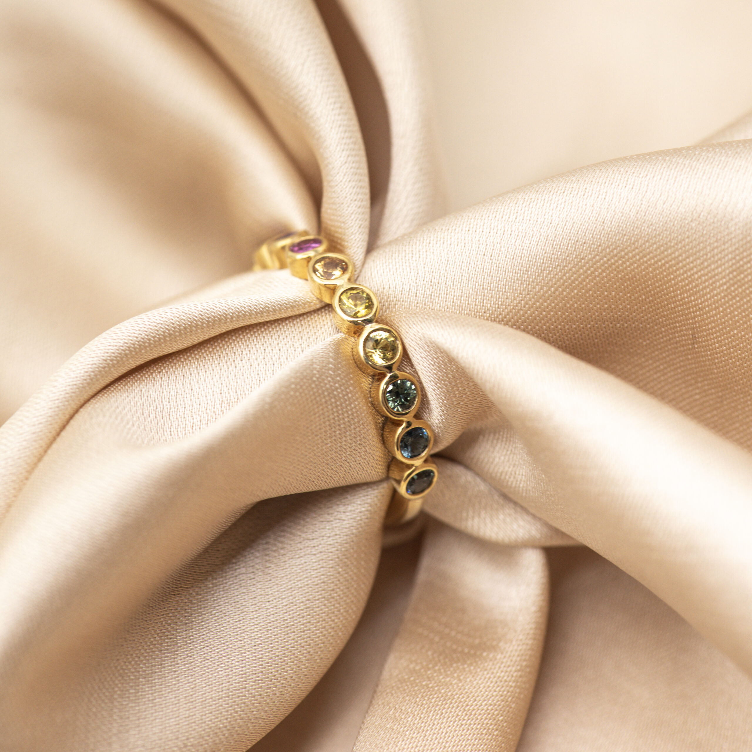 Rainbow Luxe Ring